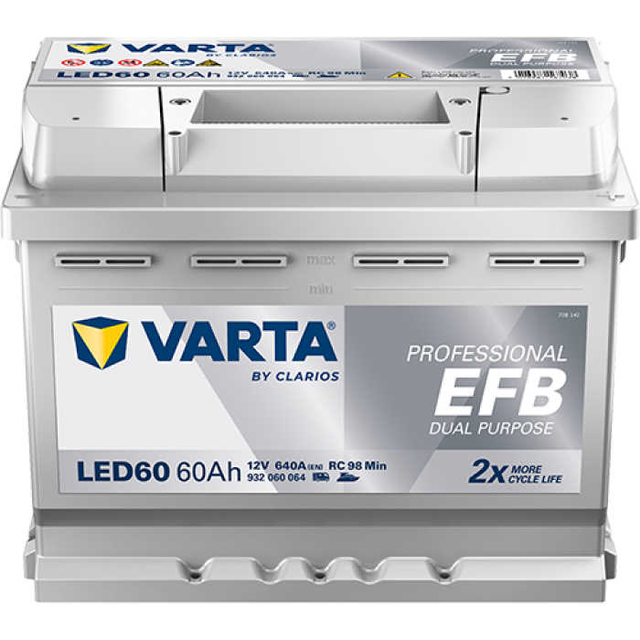 VARTA PROFESSIONAL EFB 60Ah, 640A