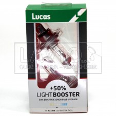 žárovka LUCAS 12V/H4 LIGHT BOOSTER +50% sada
