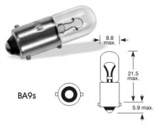 žárovka ELTA 12V/4W