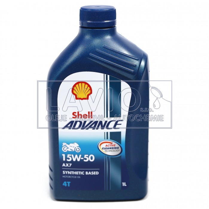 Shell ADVANCE AX7 4T 15W-50