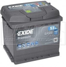 Exide Premium Carbon Boost 12V/53Ah; 540A