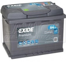 Exide Premium Carbon Boost 12V/64Ah; 640A