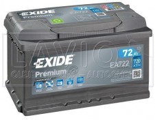 Exide Premium Carbon Boost 12V/72Ah; 720A