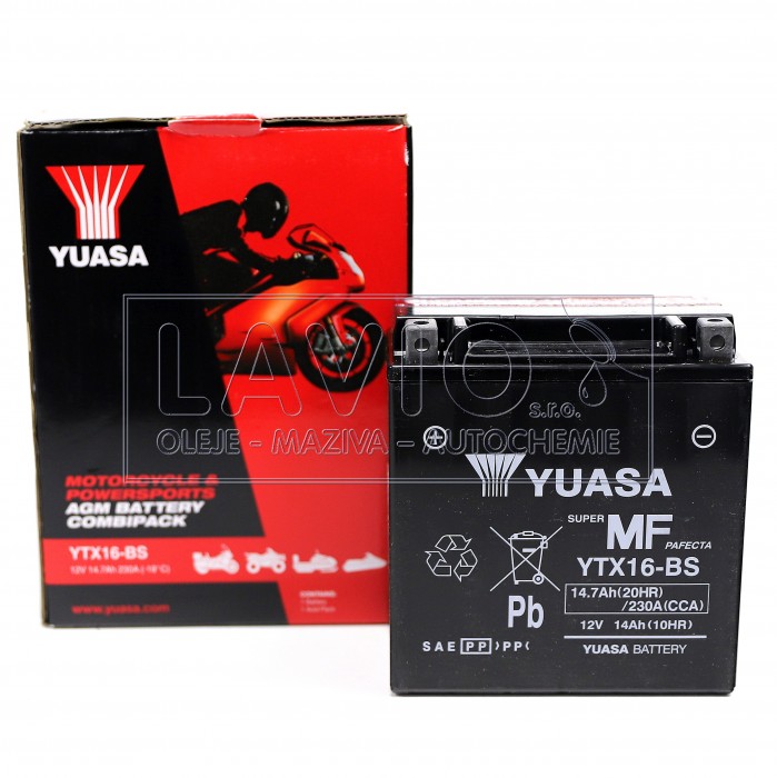 Yuasa AGM Super MF 12V/14,7Ah