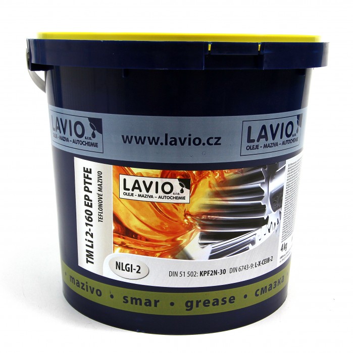 Lavio TM Li 2-160 EP PTFE, teflonové (PTFE) mazivo