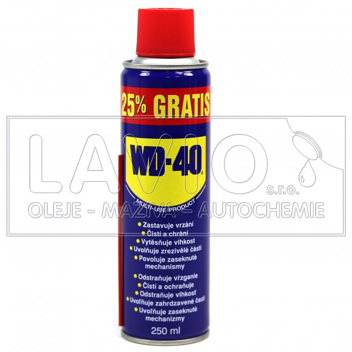 WD-40 mazivo ve spreji