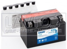 EXIDE motobaterie AGM YTZ10S-BS 12V/8,6Ah; 145A