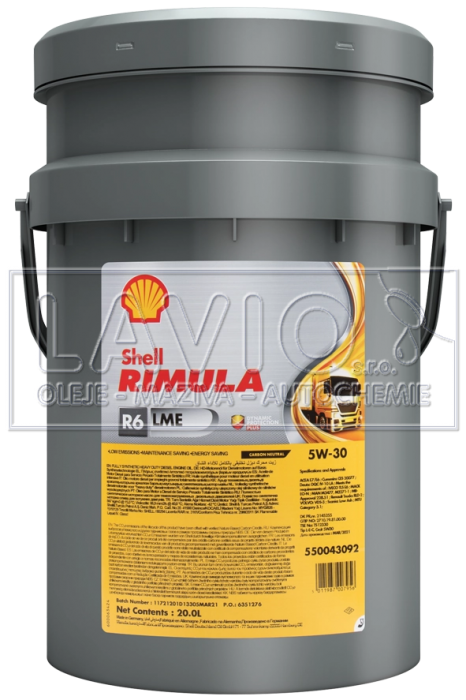 Shell RIMULA R6 LME 5W-30