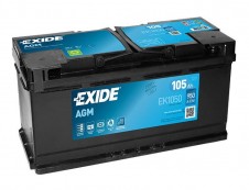 EXIDE baterie START-STOP AGM EK1050 12V/105Ah 950A