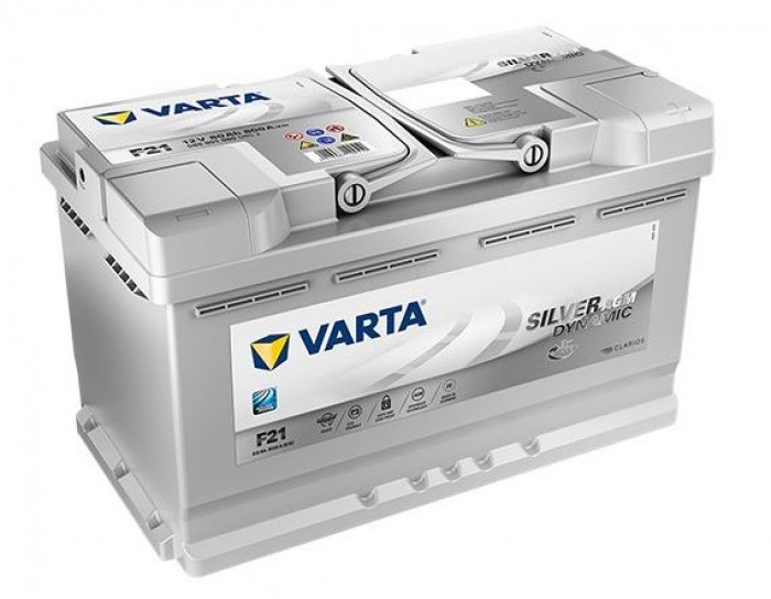 VARTA baterie Silver Dynamic START-STOP AGM 12V/80Ah 800A