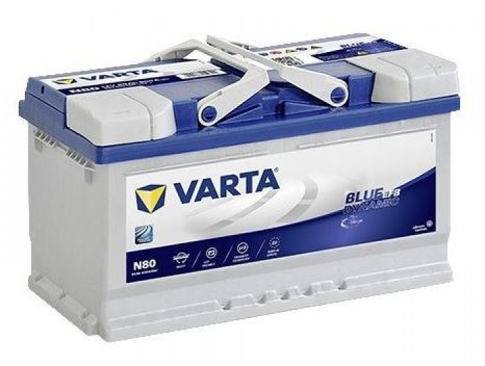 VARTA baterie Blue Dynamic START-STOP EFB 12V/80Ah 800A