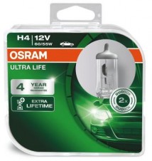 žárovka OSRAM 12V/H4 ULTRA LIFE sada