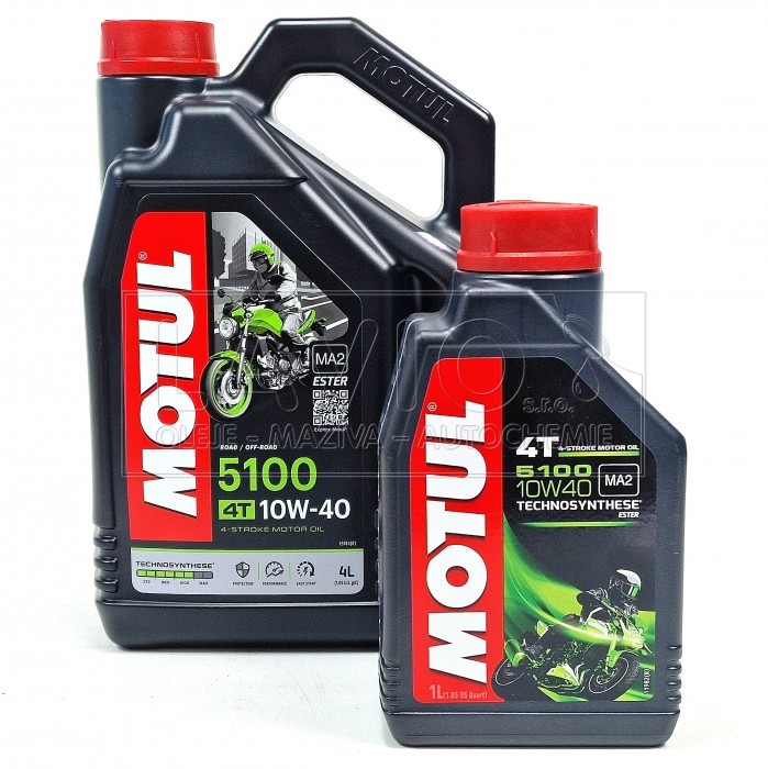 Motul 5100 10W-40 4T, AKCE 4+1