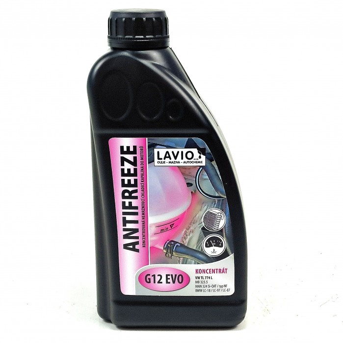 Lavio ANTIFREEZE G12 EVO, koncentrát