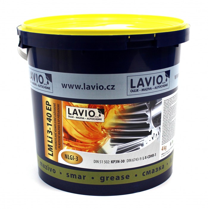 Lavio LM Li 3-140 EP, ložiskové mazivo