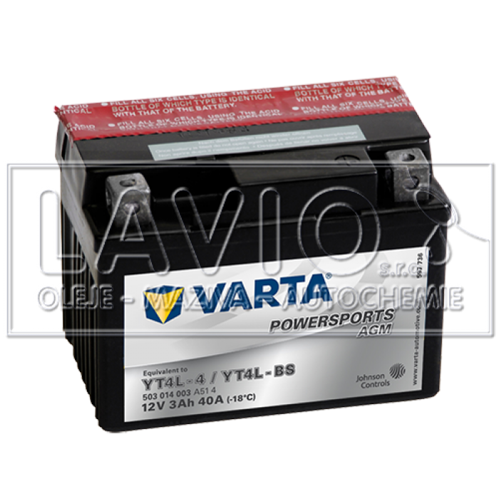 Varta AGM POWERSPORTS 12V/3Ah