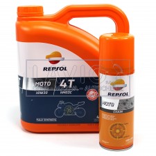 Repsol MOTO RACING HMEOC 4T 10W-30 + sprej ZDARMA Repsol MOTO RACING HMEOC 4T 10W-30 + sprej ZDARMA