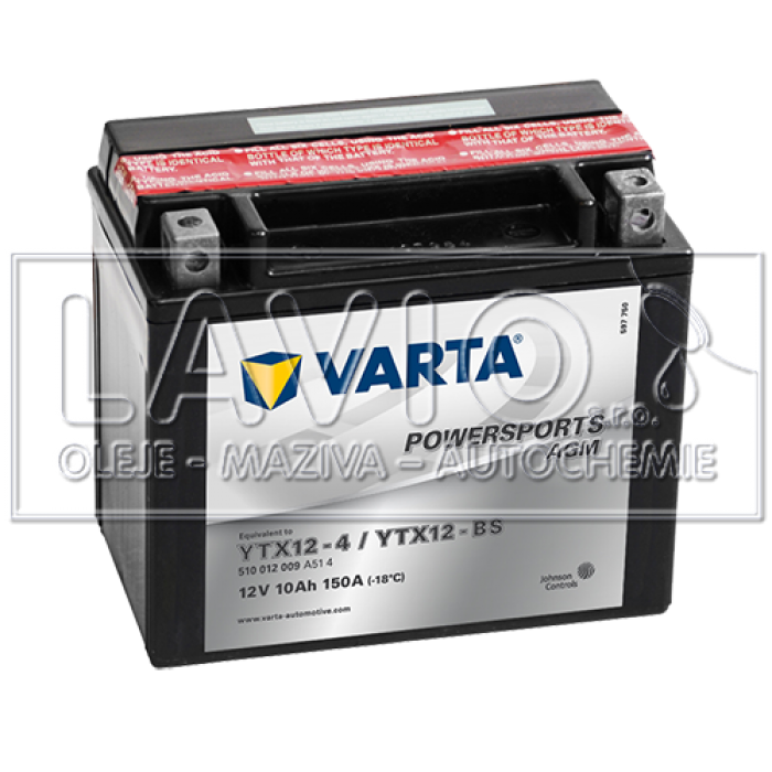 Varta AGM POWERSPORTS 12V/10Ah